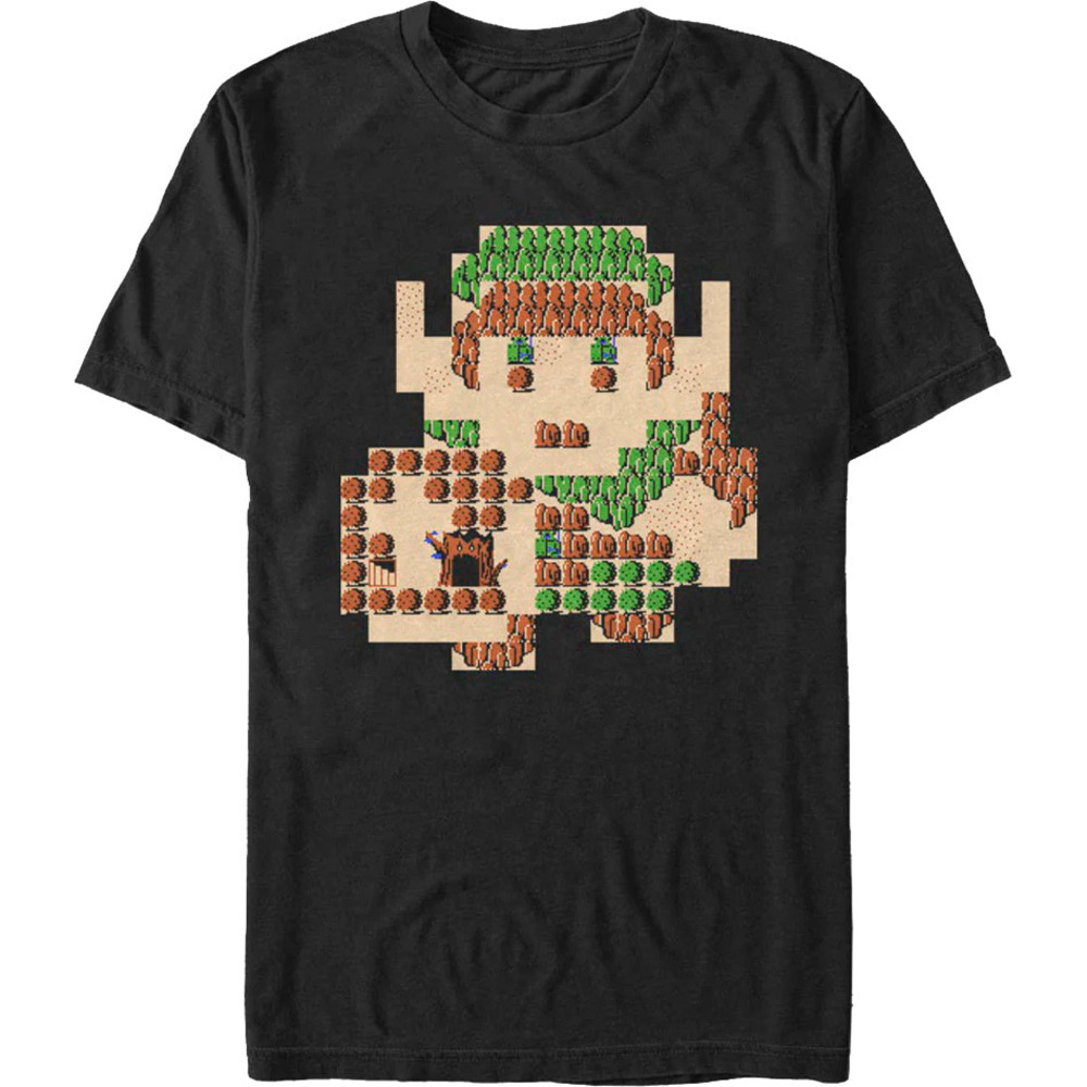 Link Overworld Map Legend Of Zelda Tshirt